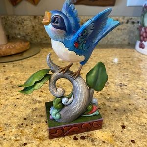 Jim Shore “Happiness is Calling” Bluebird figurine